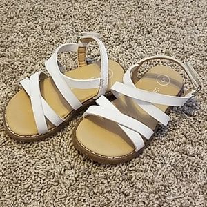Cat and Jack white sandals